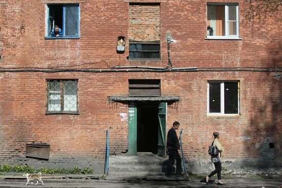 Apartment house in central Mezhdurechensk
