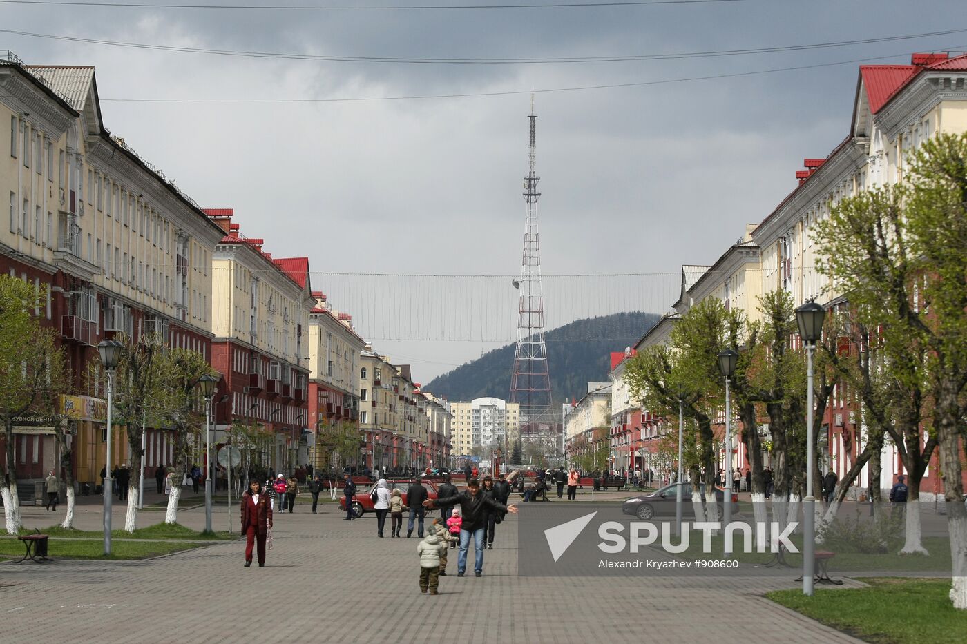 Kommunistichesky Prospekt in Mezhdurechensk