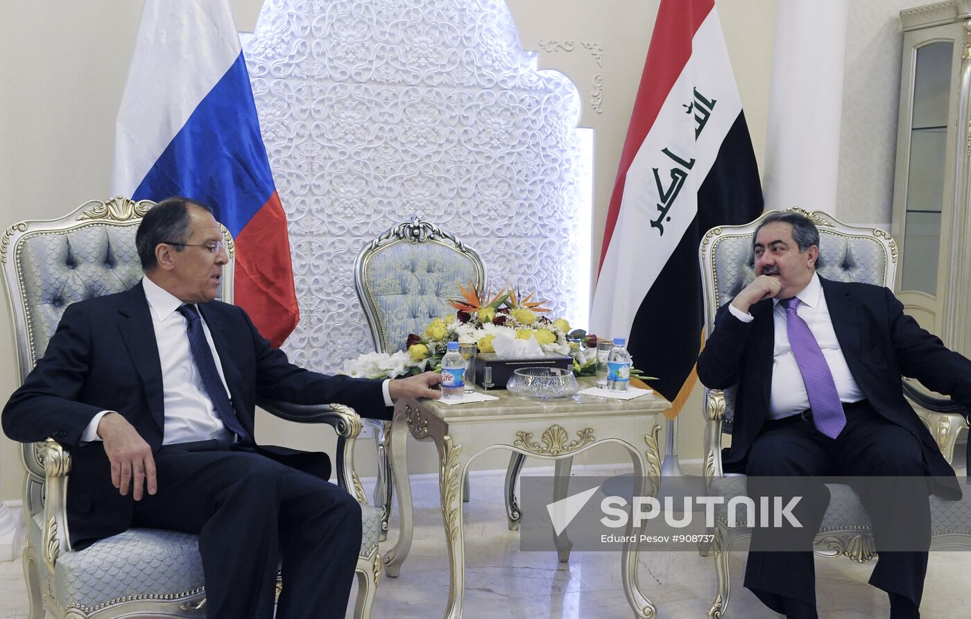 Work visit of Russian Foreign Minister Sergei Lavrov in Baghdad