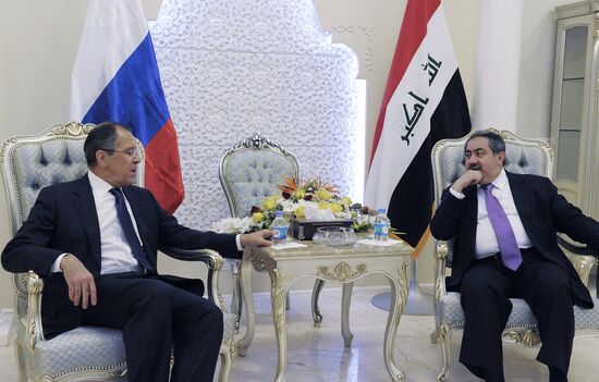 Work visit of Russian Foreign Minister Sergei Lavrov in Baghdad