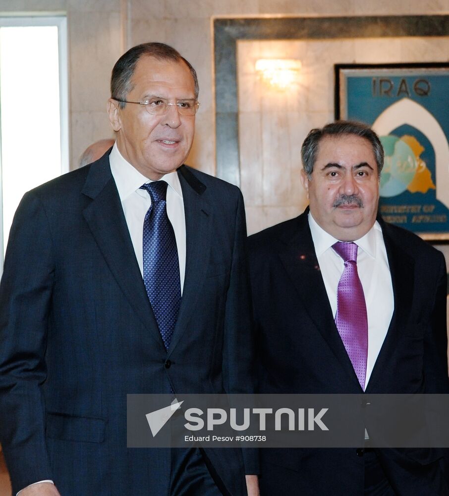 Work visit of Russian Foreign Minister Sergei Lavrov in Baghdad
