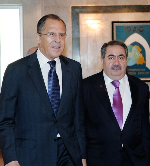 Work visit of Russian Foreign Minister Sergei Lavrov in Baghdad
