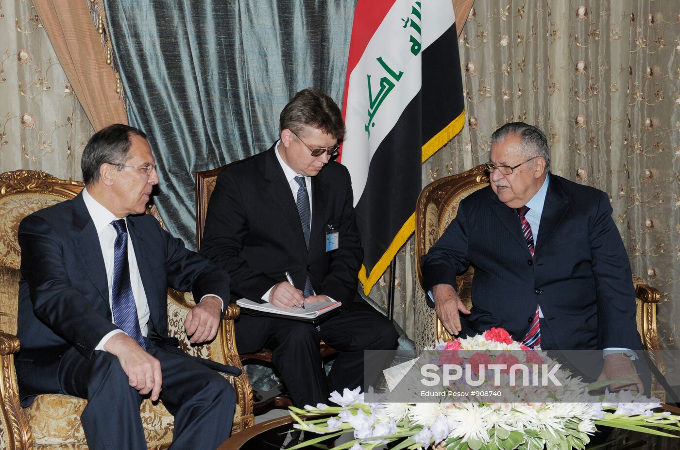 Work visit of Russian Foreign Minister Sergei Lavrov in Baghdad