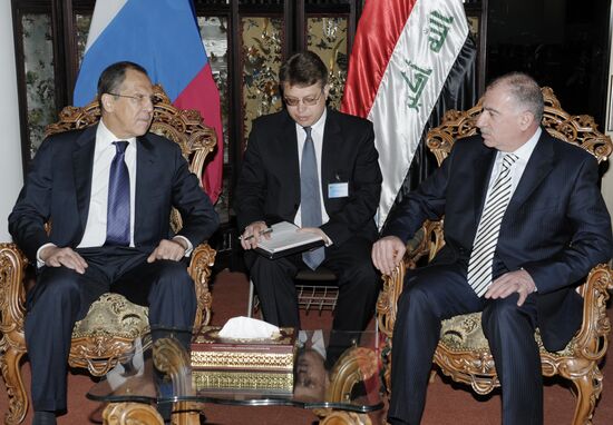 Work visit of Russian Foreign Minister Sergei Lavrov in Baghdad