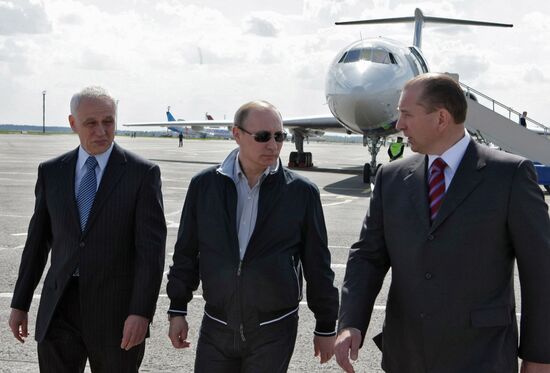 Vladimir Putin visits Tolyatti