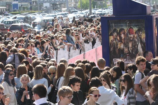 'Pirates of the Caribbean: On Stranger Tides' premiers in Moscow