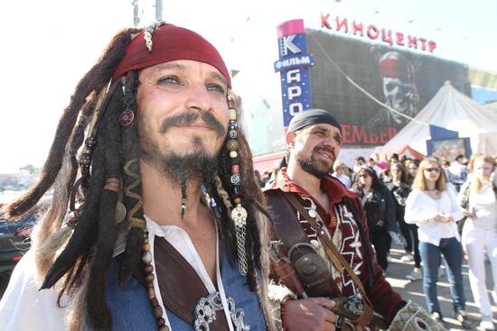 'Pirates of the Caribbean: On Stranger Tides' premiers in Moscow