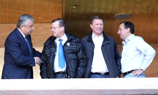 Pavel Borodin, Sergei Ivanov, Viktor Zubkov and Yevgeny Giner