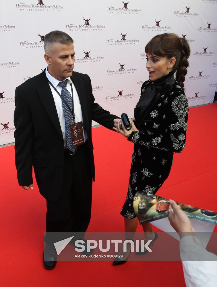 'Pirates of the Caribbean: On Stranger Tides' premiers in Moscow