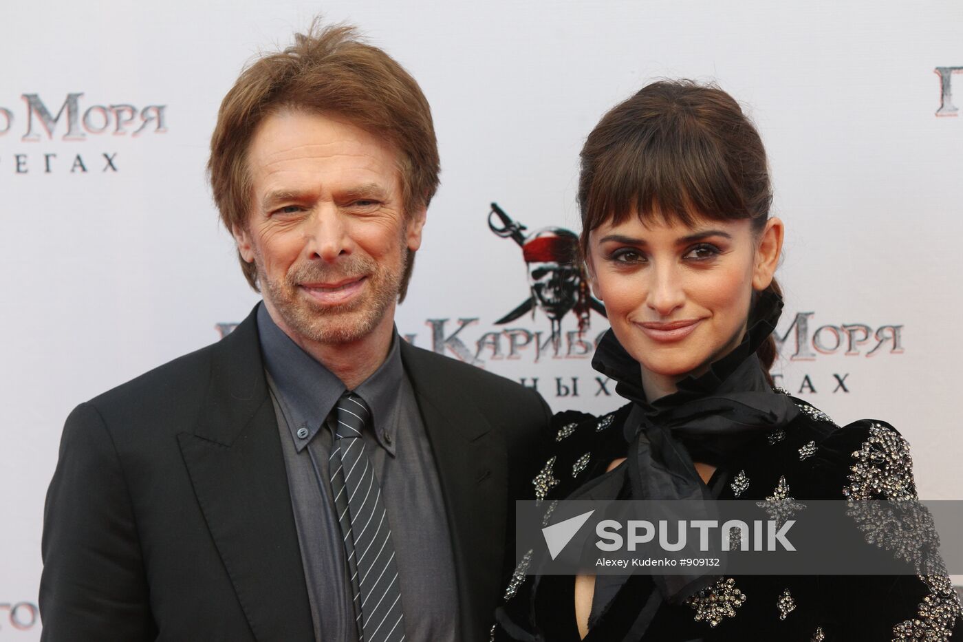 Jerry Bruckheimer and Penélope Cruz