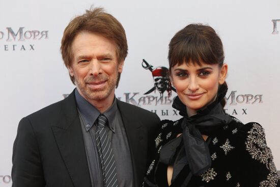 Jerry Bruckheimer and Penélope Cruz