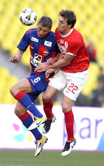 Russian Football Premier League. Spartak Moscow vs. CSKA Moscow