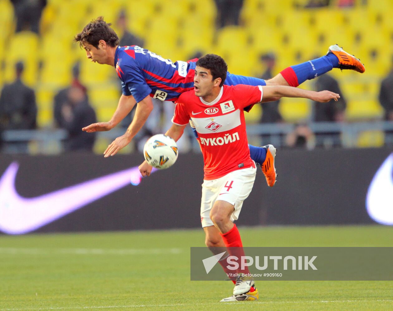 Russian Football Premier League. Spartak Moscow vs. CSKA Moscow