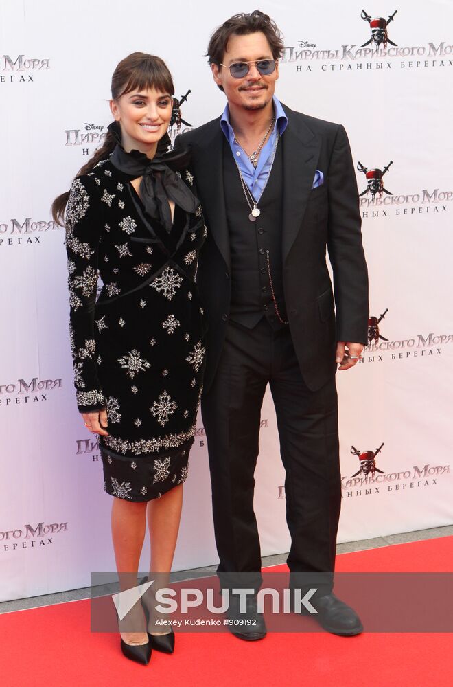 Johnny Depp and Penelope Cruz