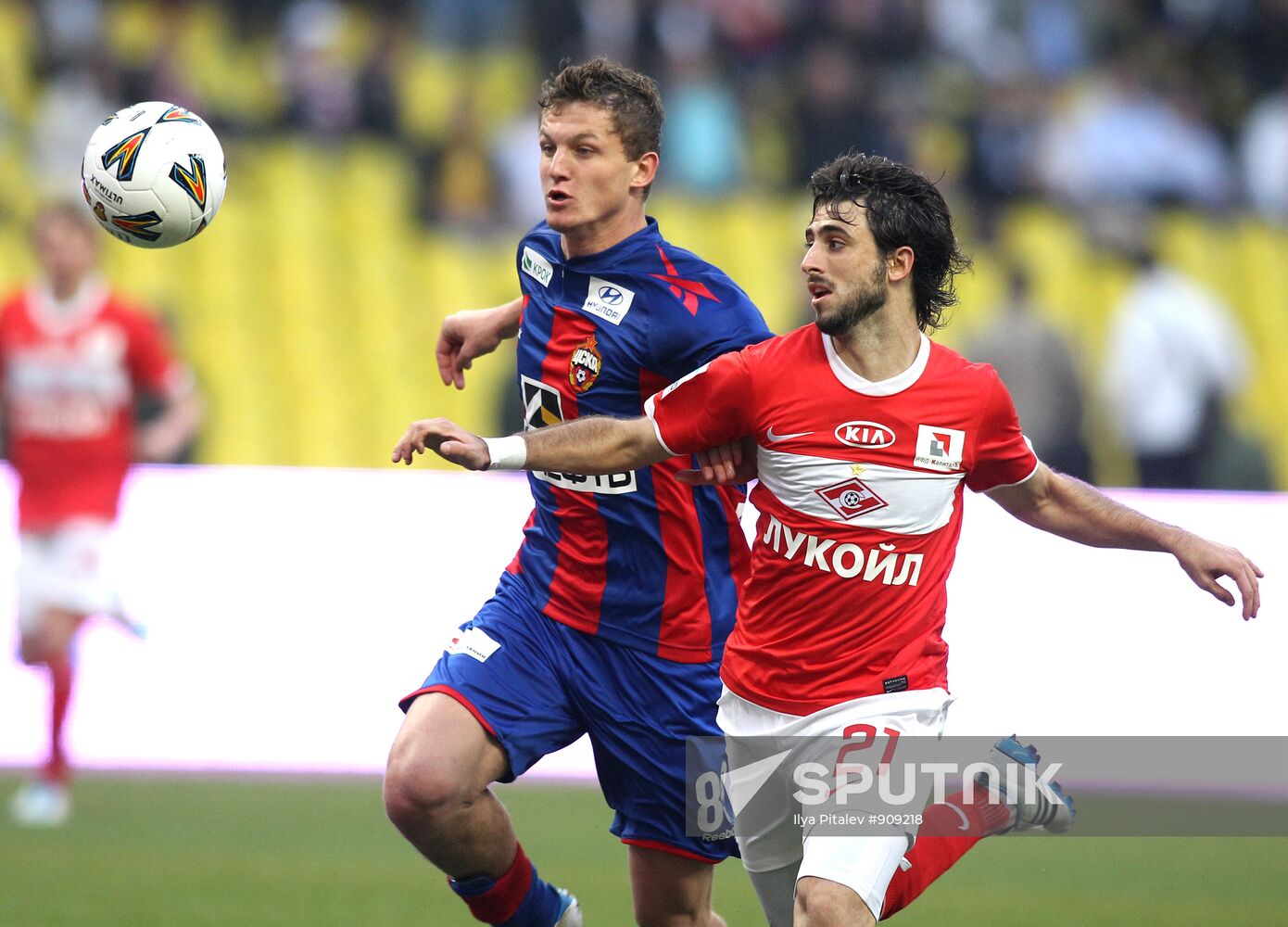 Russian Football Premier League. Spartak Moscow vs. CSKA Moscow