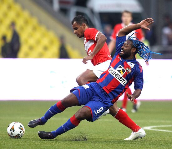 Russian Football Premier League. Spartak Moscow vs. CSKA Moscow