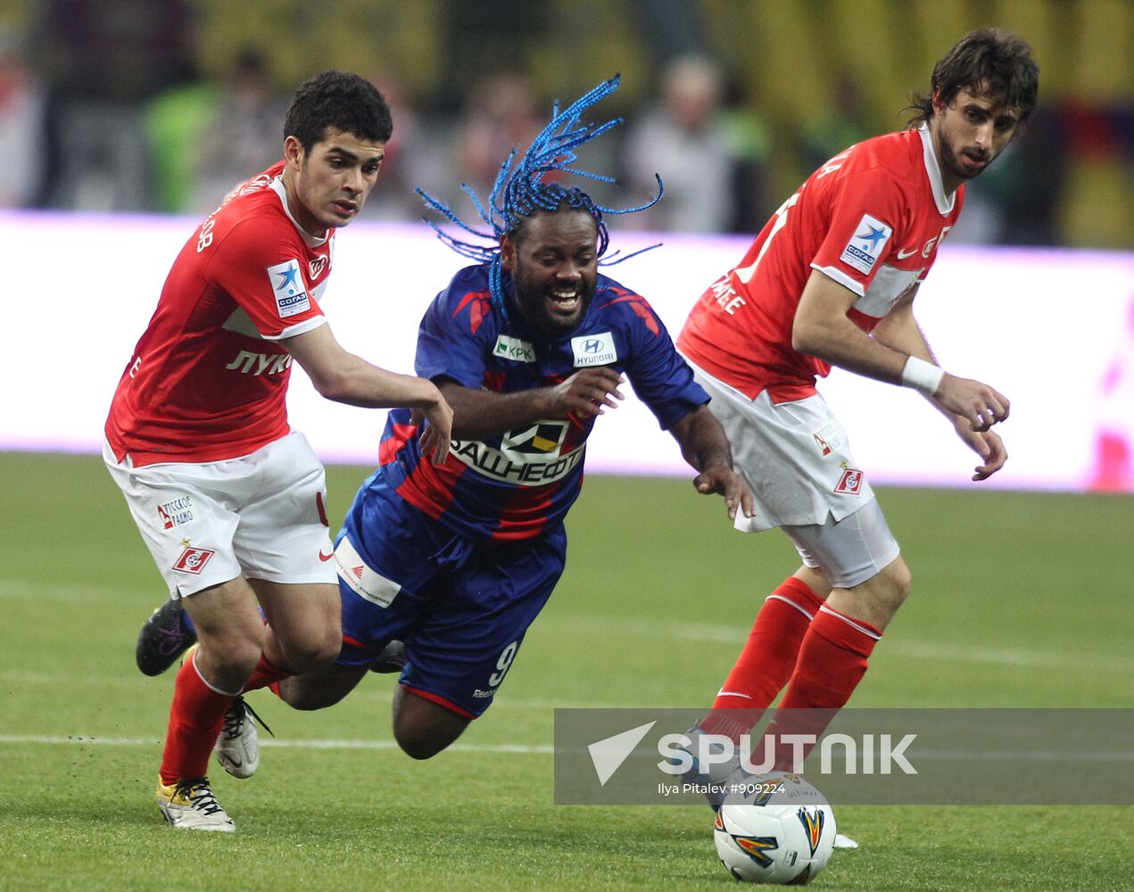 Russian Football Premier League. Spartak Moscow vs. CSKA Moscow