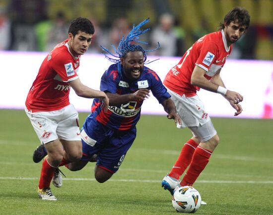 Russian Football Premier League. Spartak Moscow vs. CSKA Moscow