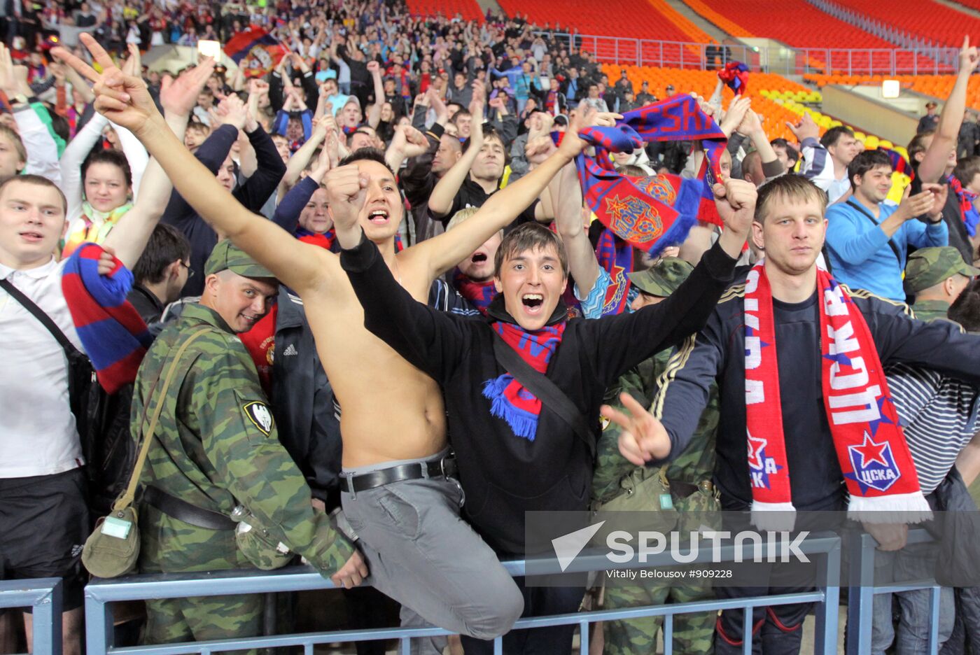 Russian Football Premier League. Spartak Moscow vs. CSKA Moscow