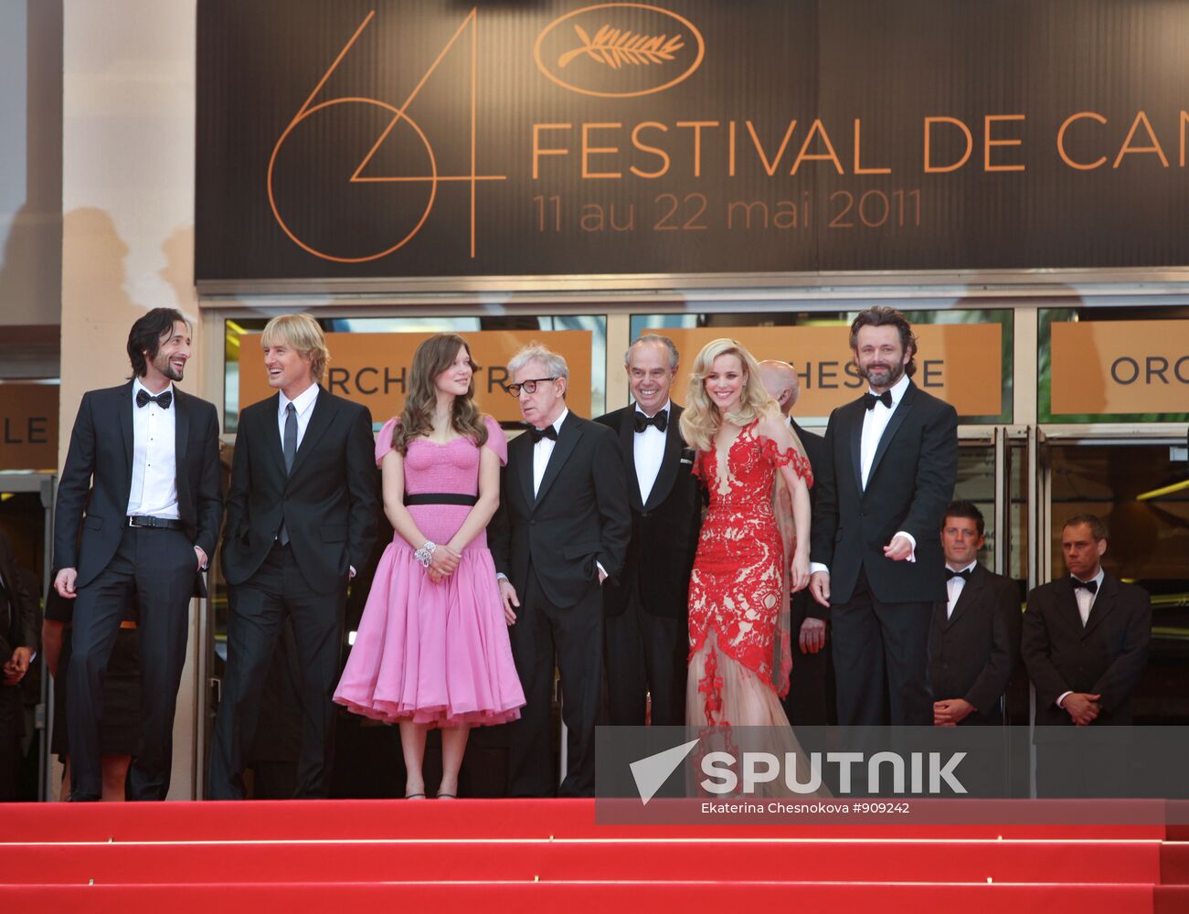 Opening ceremony of 64th Cannes Film Festival May 11, 2011