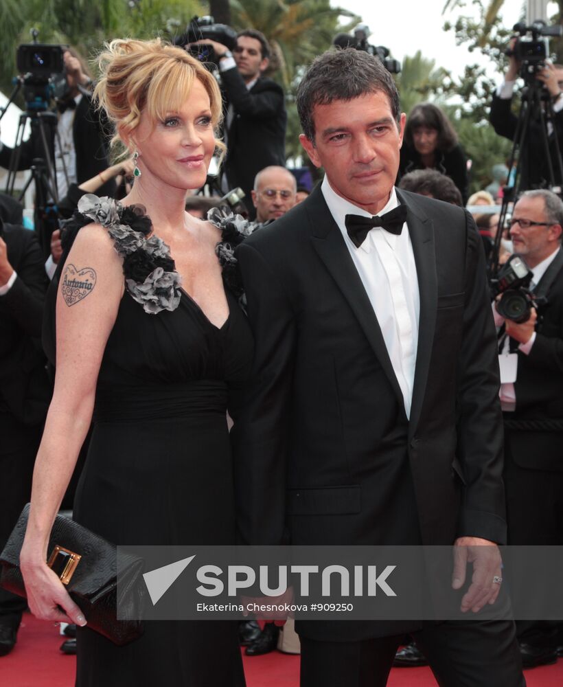 Antonio Banderas with Melanie Griffith