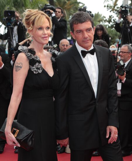 Antonio Banderas with Melanie Griffith