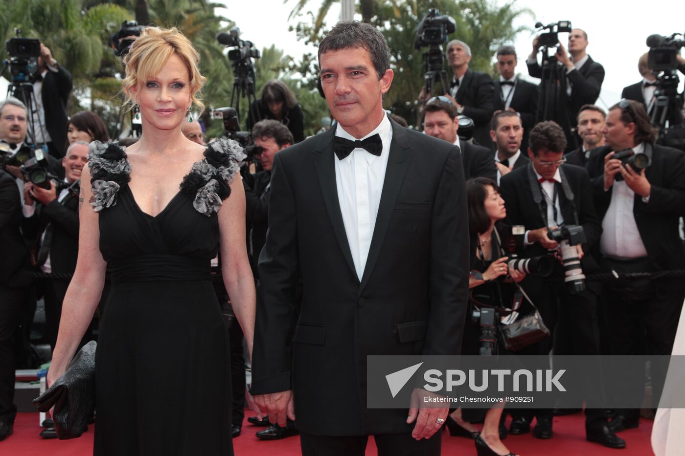 Antonio Banderas with Melanie Griffith