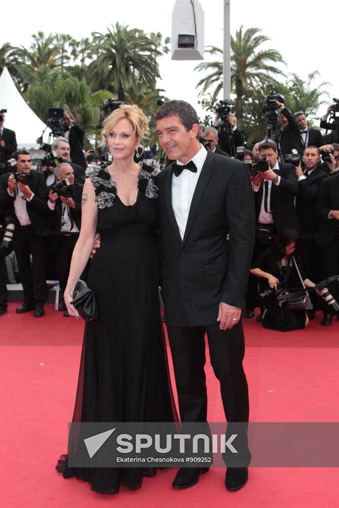 Antonio Banderas with Melanie Griffith