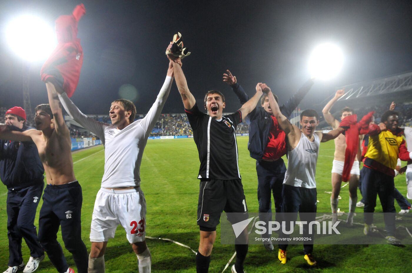 Football. Cup of Russia. Match "Rostov" (Rostov-on-Don) - Alania