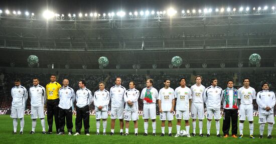 Match between "Caucasus" football team and world veterans team