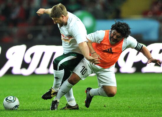 Ramzan Kadyrov and Diego Maradona
