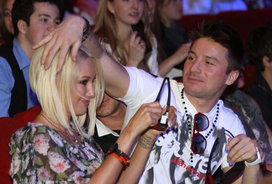 Lera Kudryavtseva and Sergey Lazarev