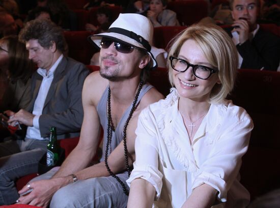 Evelina Khomchenko and Dima Bilan