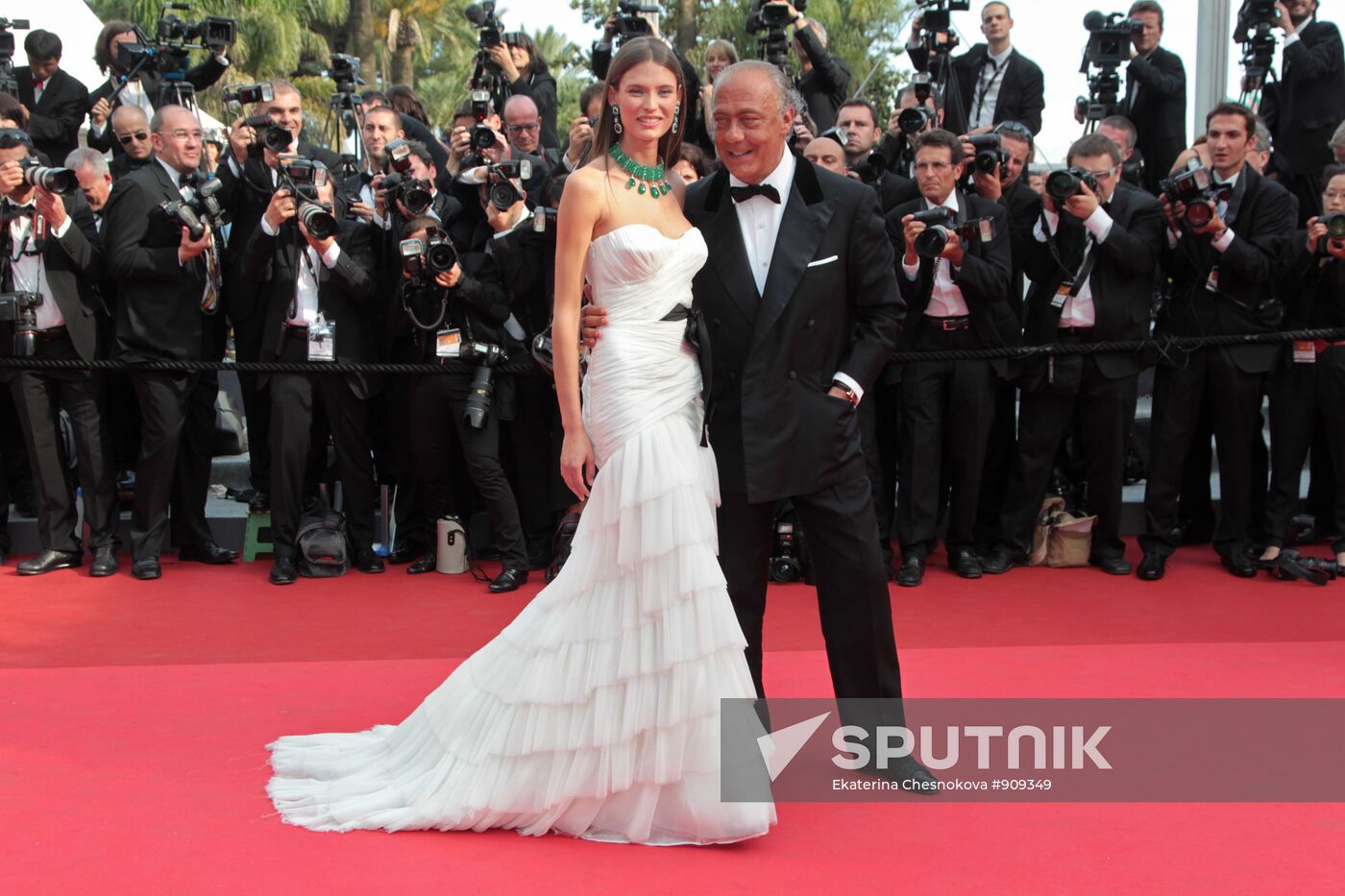 Bianca Balti and Fawaz Gruozi
