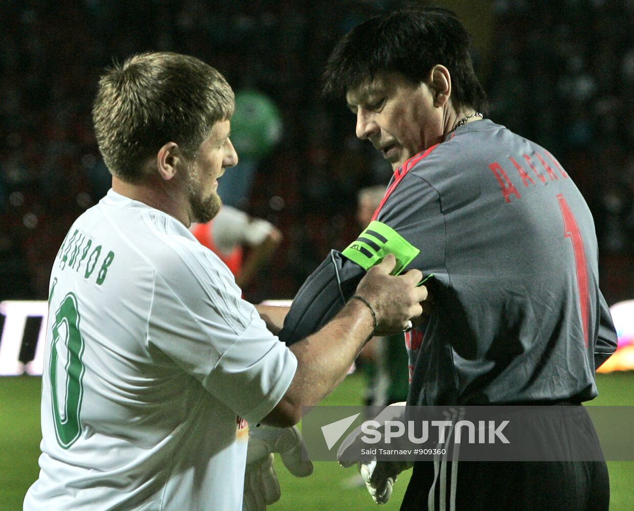 Ramzan Kadyrov and Rinat Dasaev