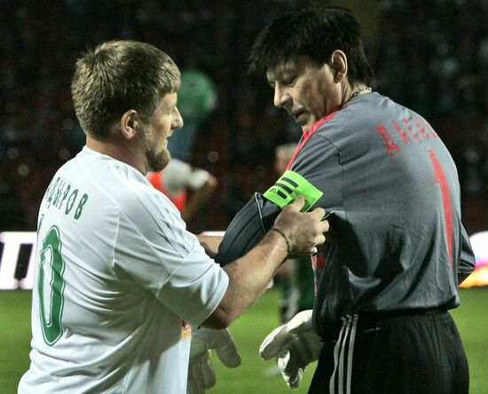 Ramzan Kadyrov and Rinat Dasaev