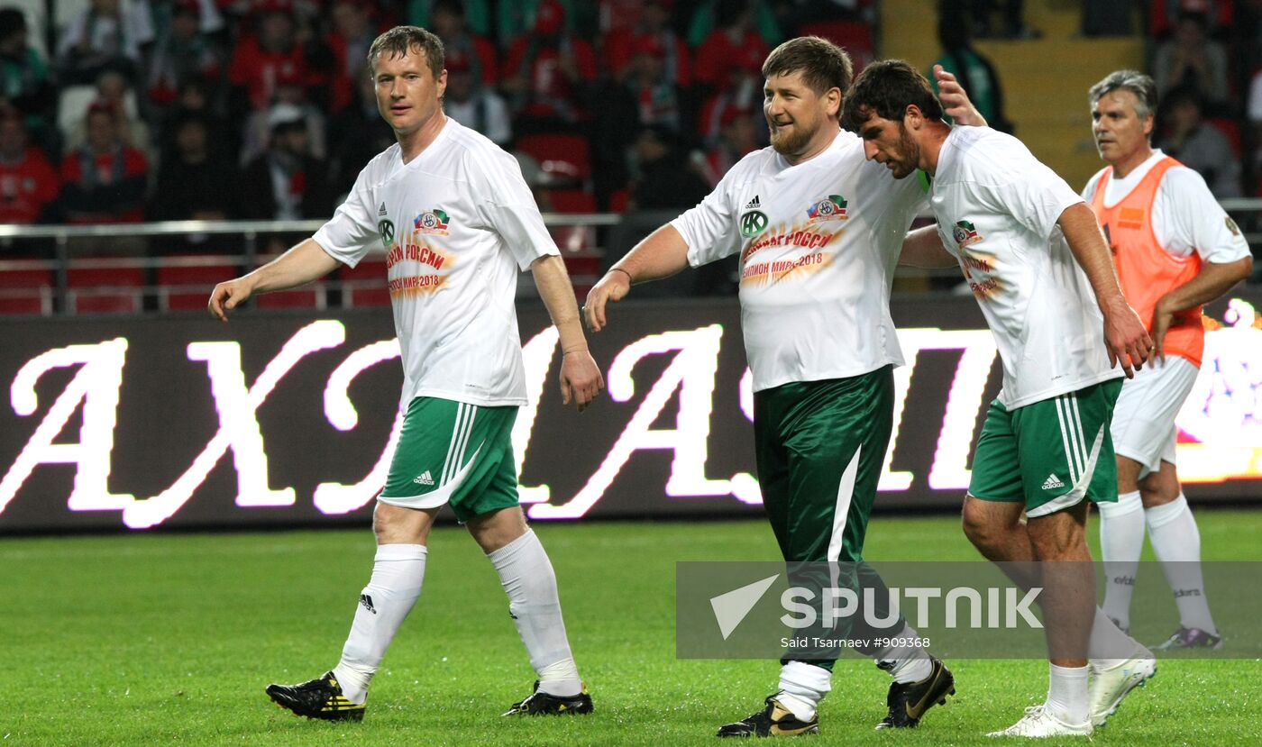 Match between "Caucasus" team and veteran world players