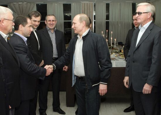 Vladimir Putin meets All-Russian People's Front in Sochi