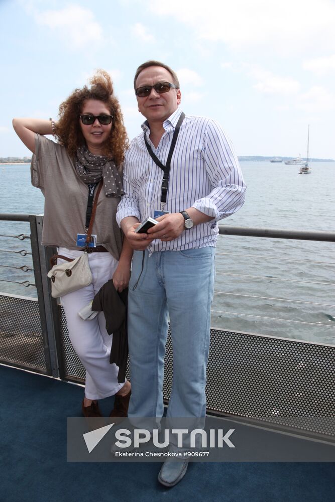 Igor Ugolnikov with wife Alla