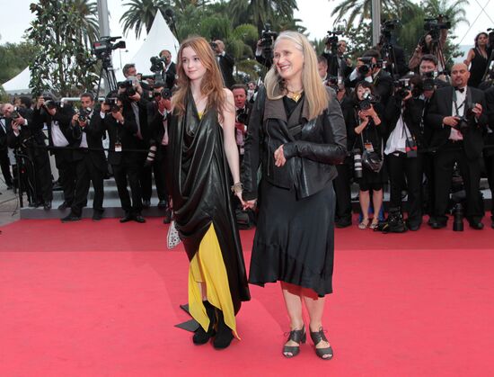 Jane Campion with daughter Alice