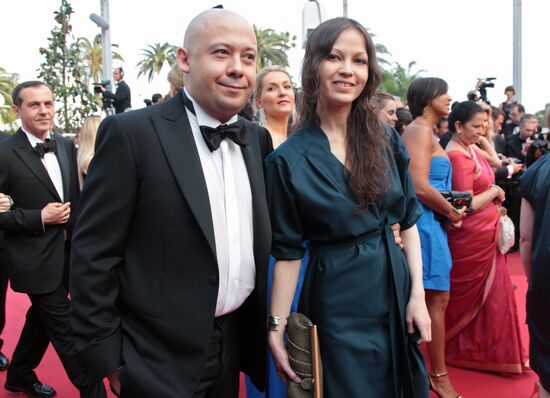 Alexei German Jr. and his wife