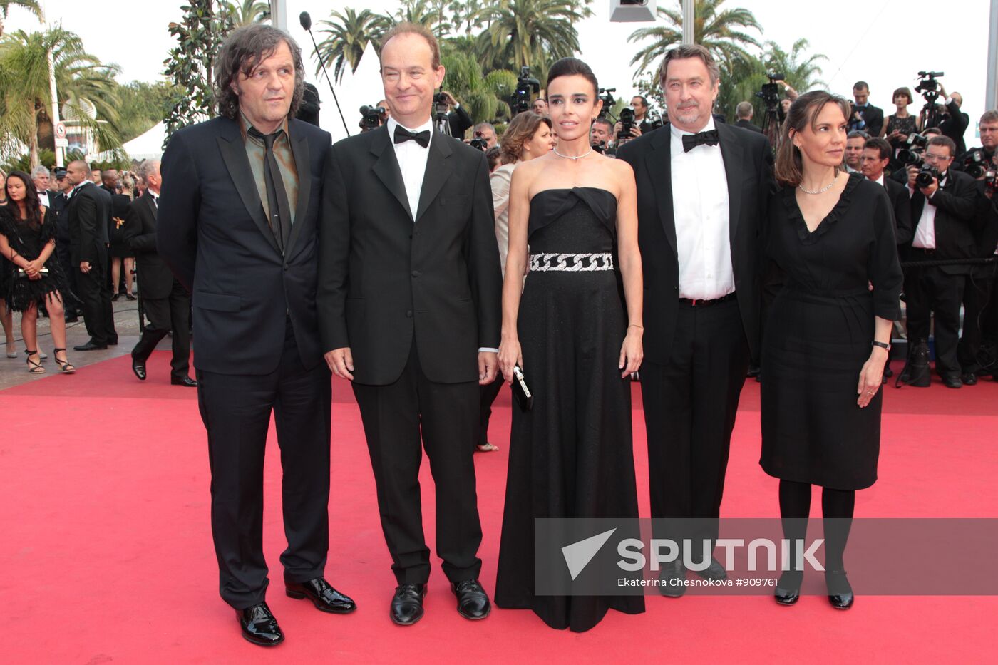 Photo session of jury for "Un Certain Regard" program