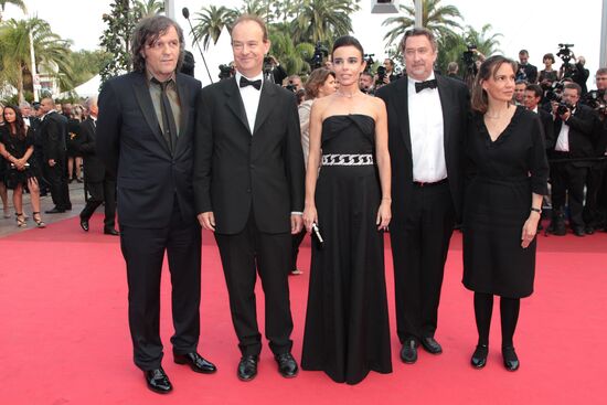 Photo session of jury for "Un Certain Regard" program