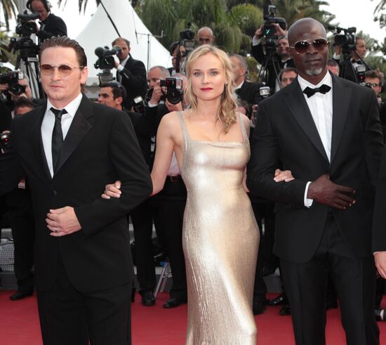 Djimon Hounsou, Diane Kruger and Benoit Medzhimel