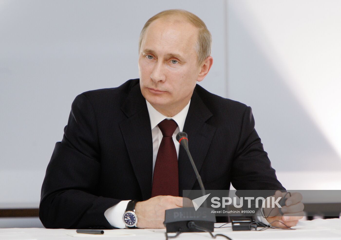 Vladimir Putin visits Slovakia