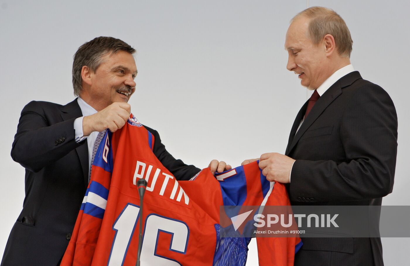 Vladimir Putin visits Slovakia
