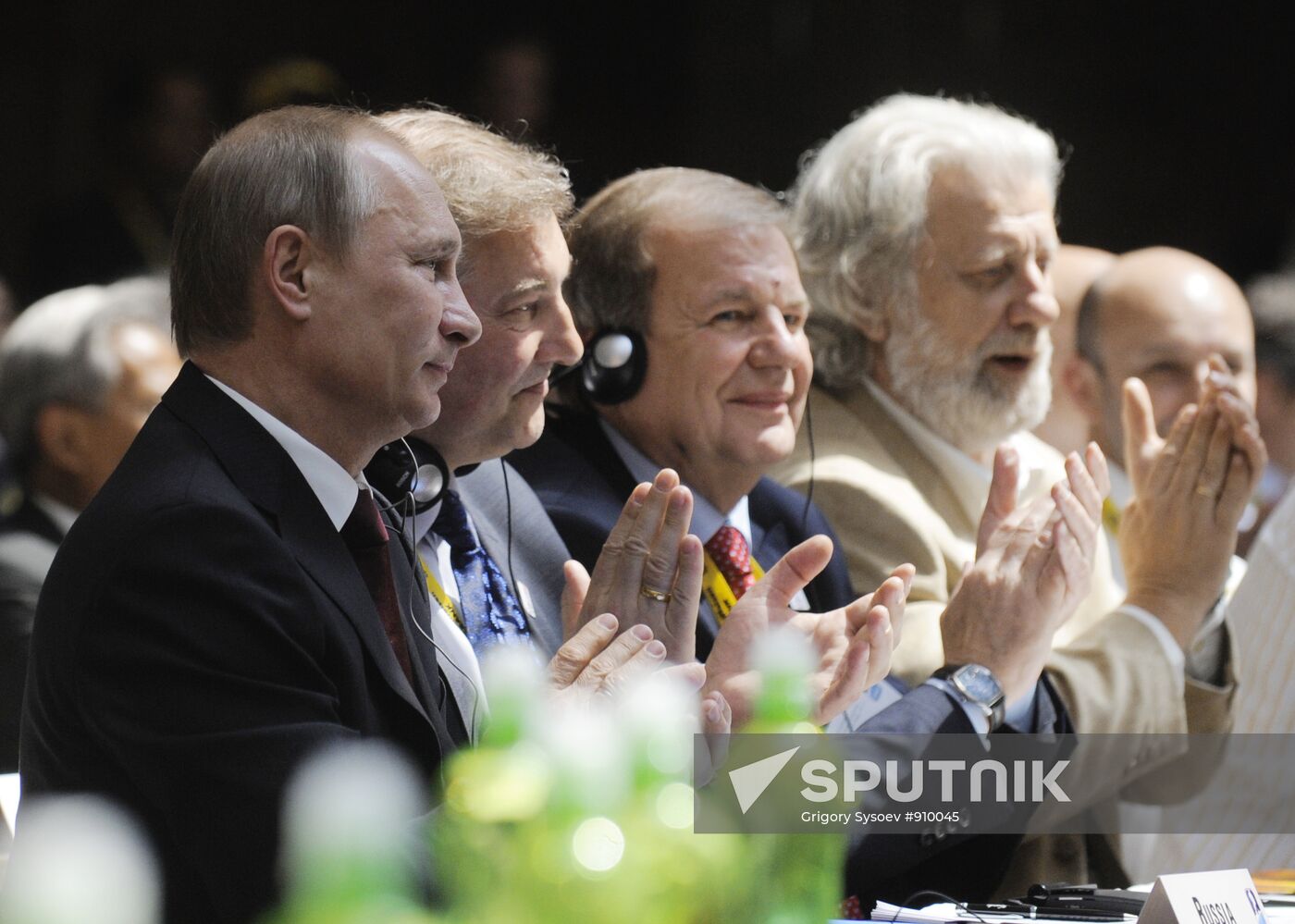 Vladimir Putin visits Slovakia