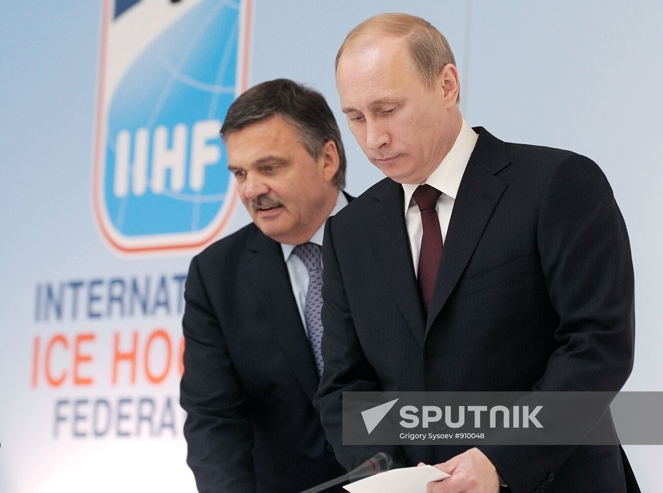 Vladimir Putin visits Slovakia