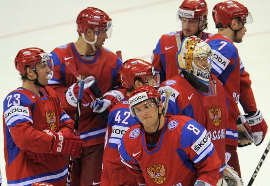 Ice Hockey. World Championship. Finland vs. Russia