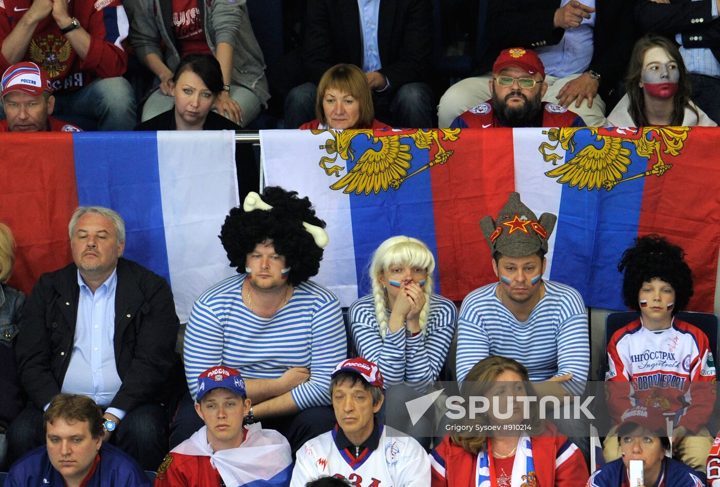 2011 World Ice Hockey Championships. Finland vs. Russia
